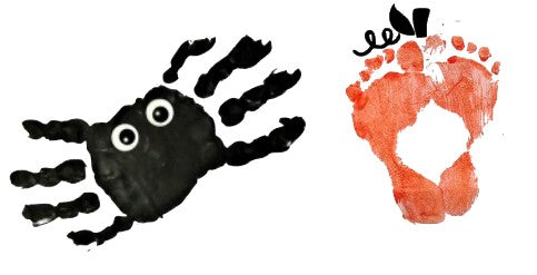 Plaque empreintes Halloween