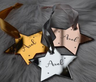 Etoile de Noël prénom