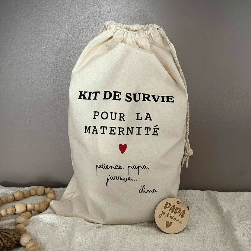 Sac kit de survie pour la maternité