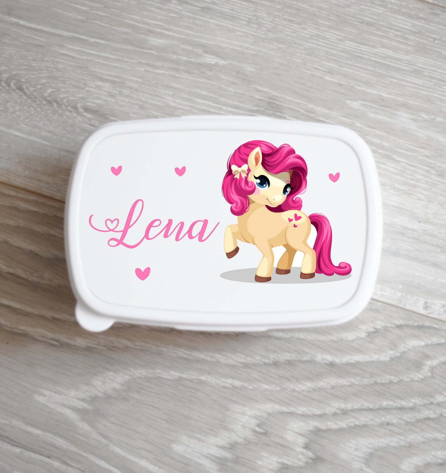 Boite à tartines - petit poney