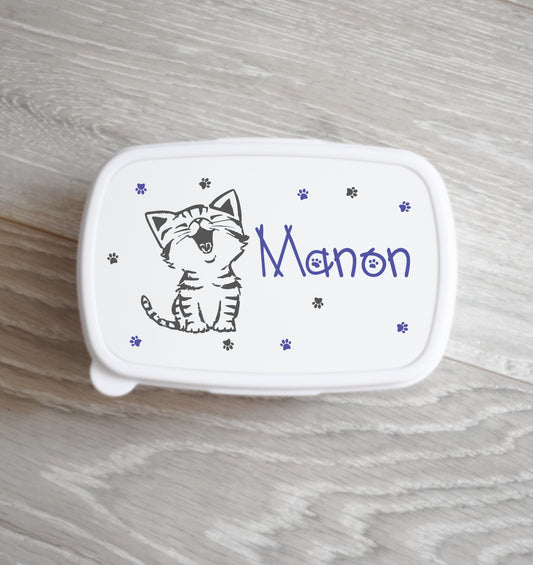 Boite à tartines - chaton