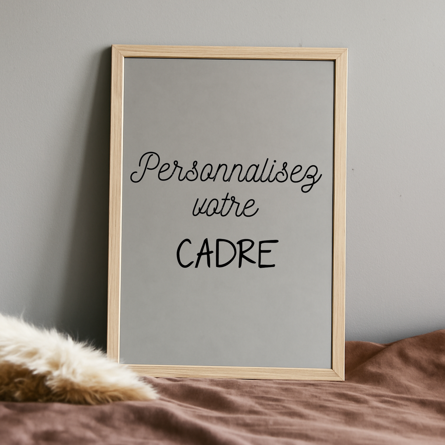Cadre en bois à personnaliser
