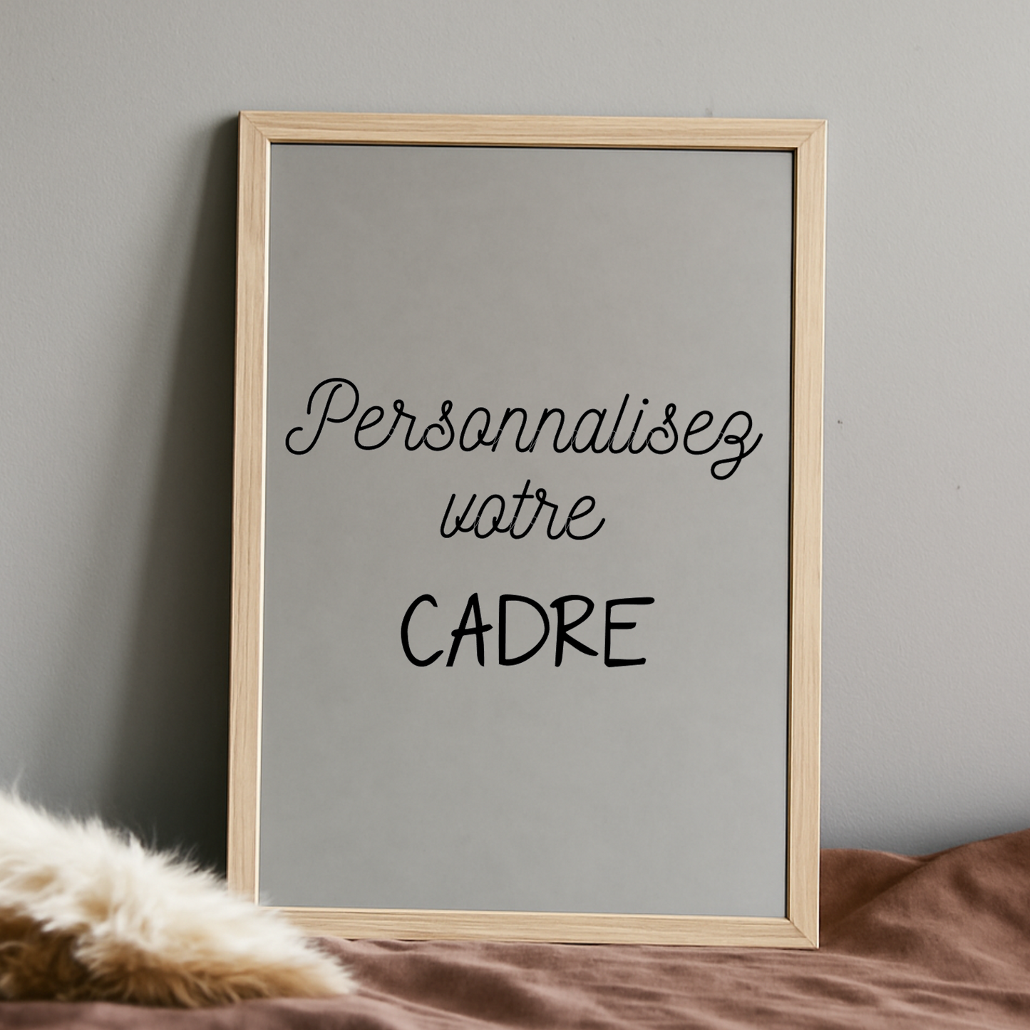 Cadre en bois à personnaliser