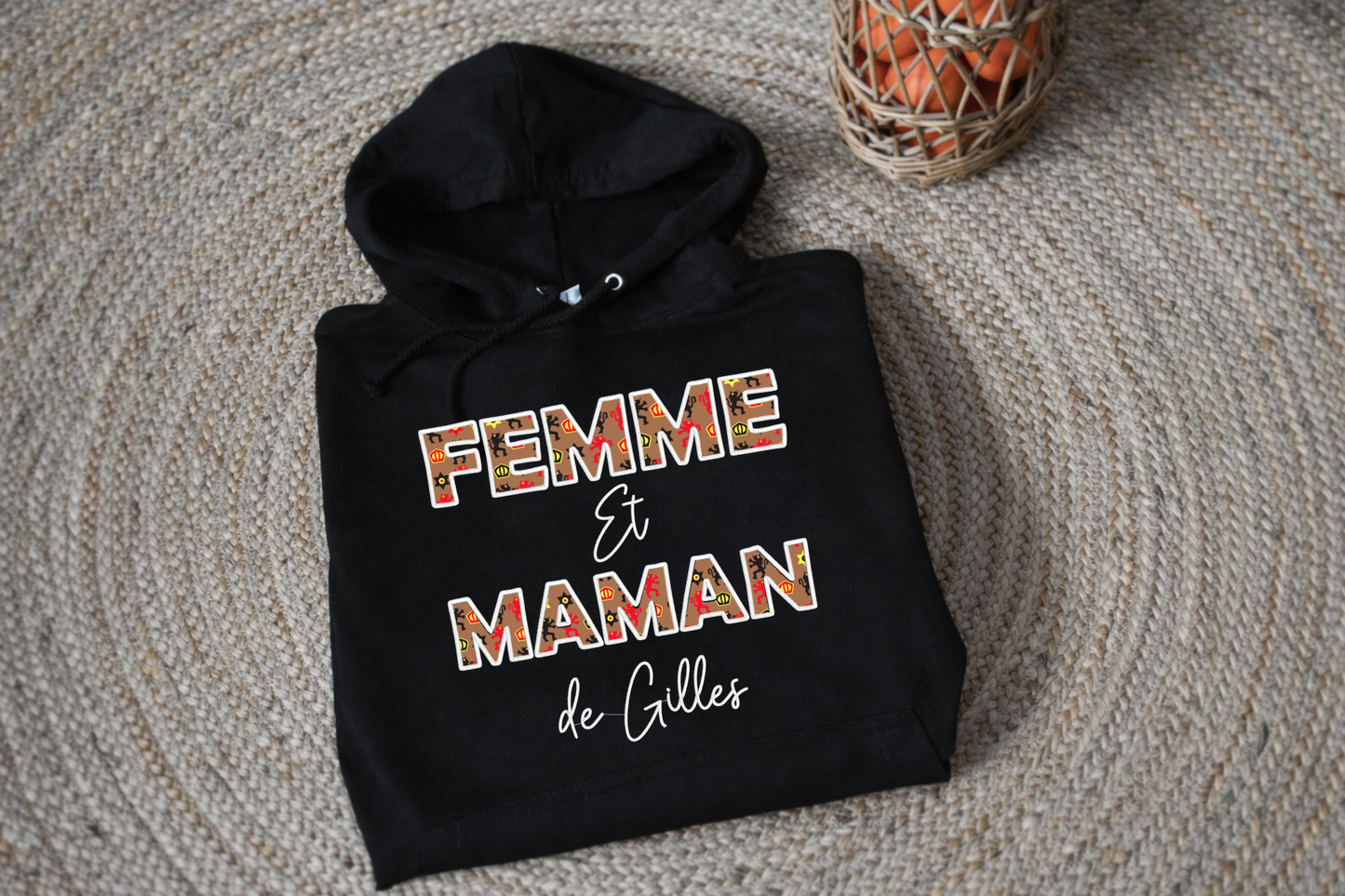 Sweat Carnaval brodé "... ET.... de Gilles"