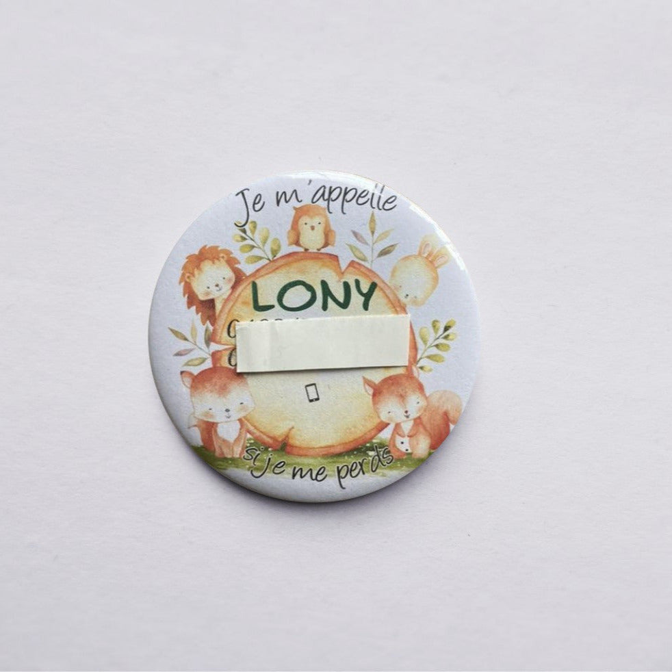 Badge d’identification