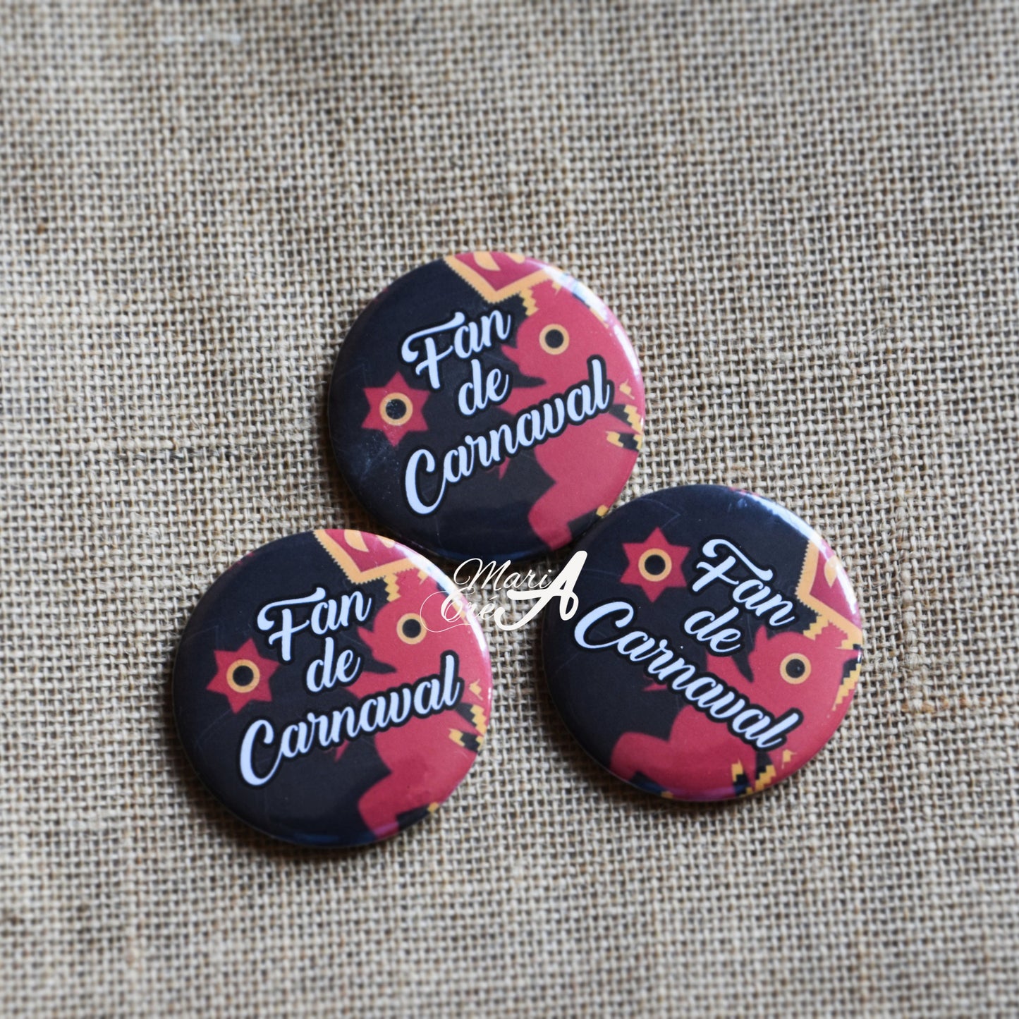 Badge carnaval - Fan de carnaval