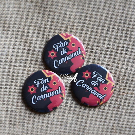 Badge carnaval - Fan de carnaval