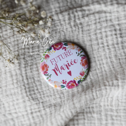 Badge future mariée