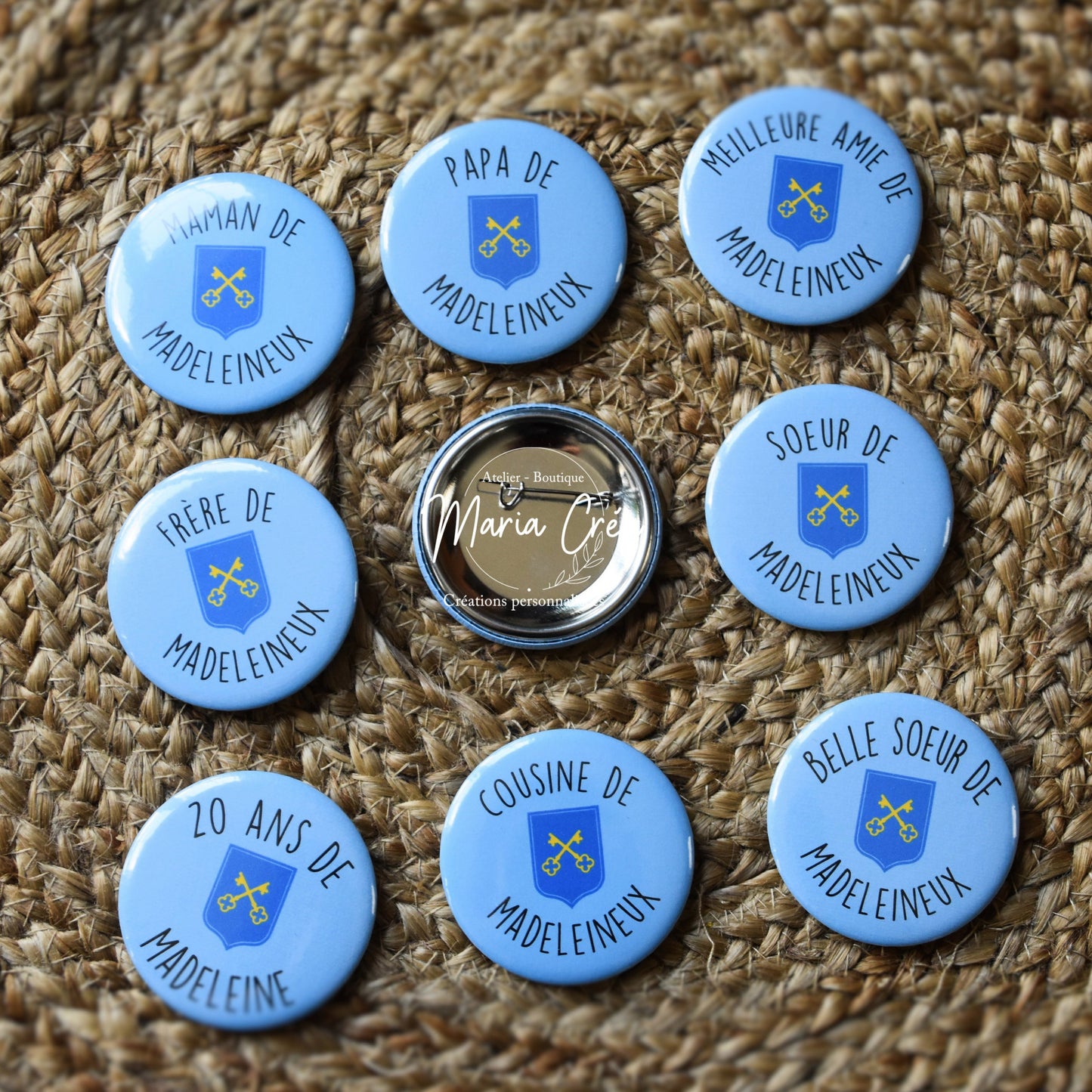 Badge madeleine
