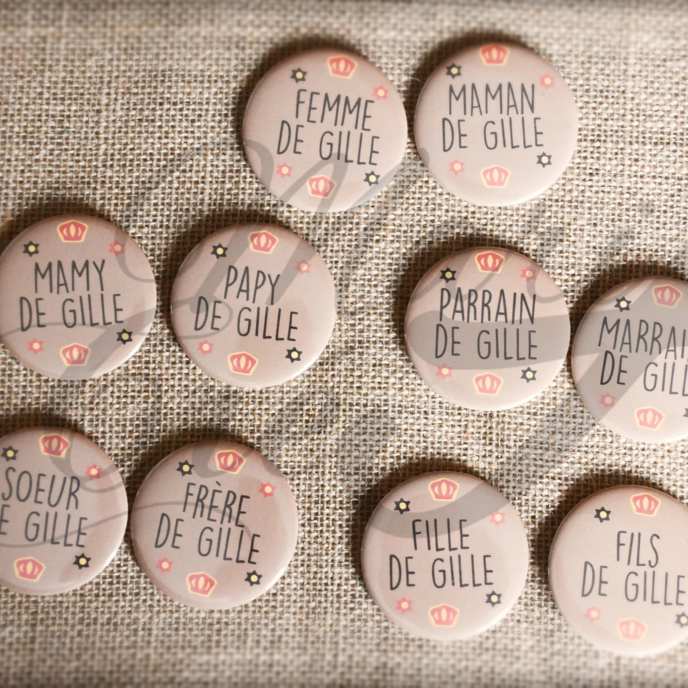 Badge carnaval - Gille