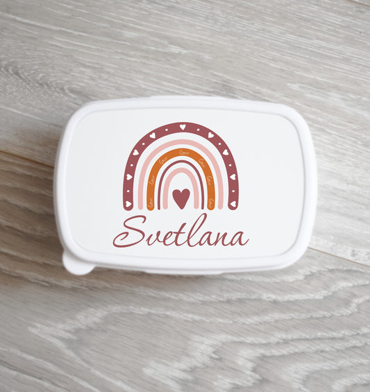 Boite à tartines - Arc-en-ciel