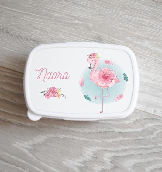 Boite à tartines - Flamant rose