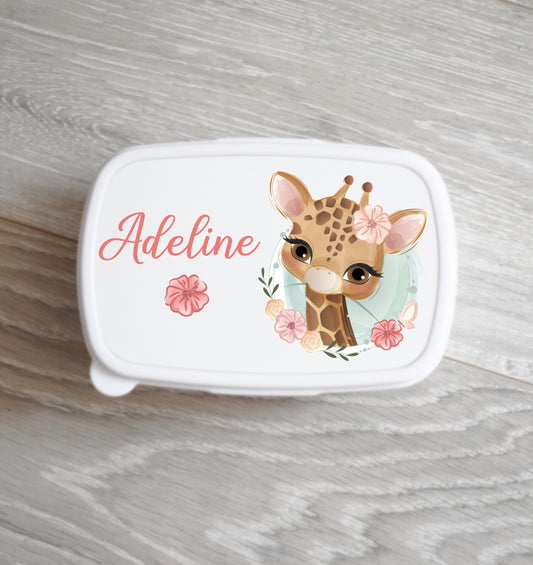 Boite à tartines - girafe