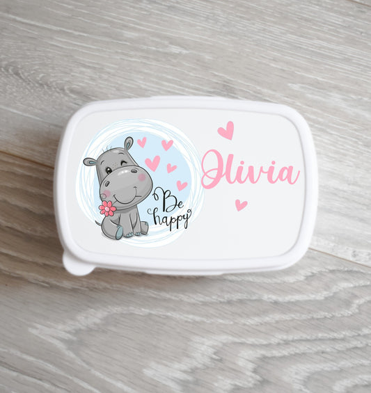 Boite à tartines - Hippopotame