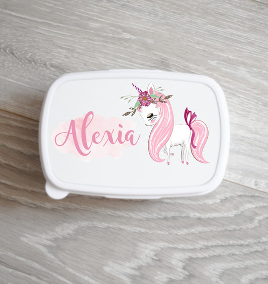 Boite à tartines - licorne