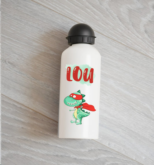 Gourde métal - Dino super héros