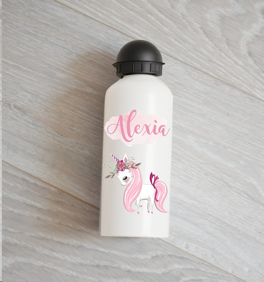 Gourde métal - Licorne