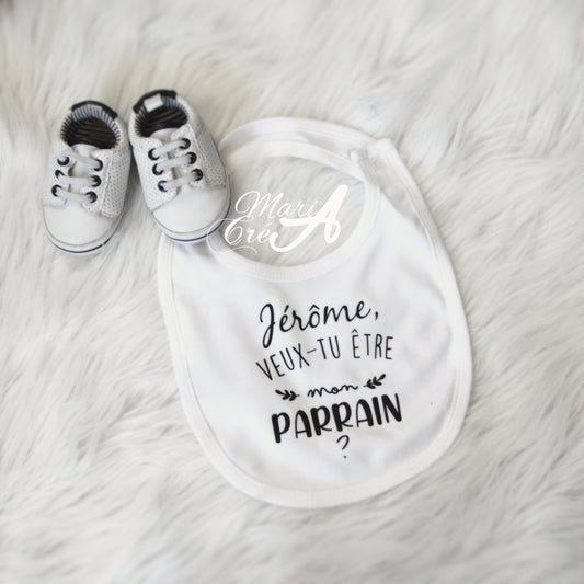 Bavoir demande marraine / parrain