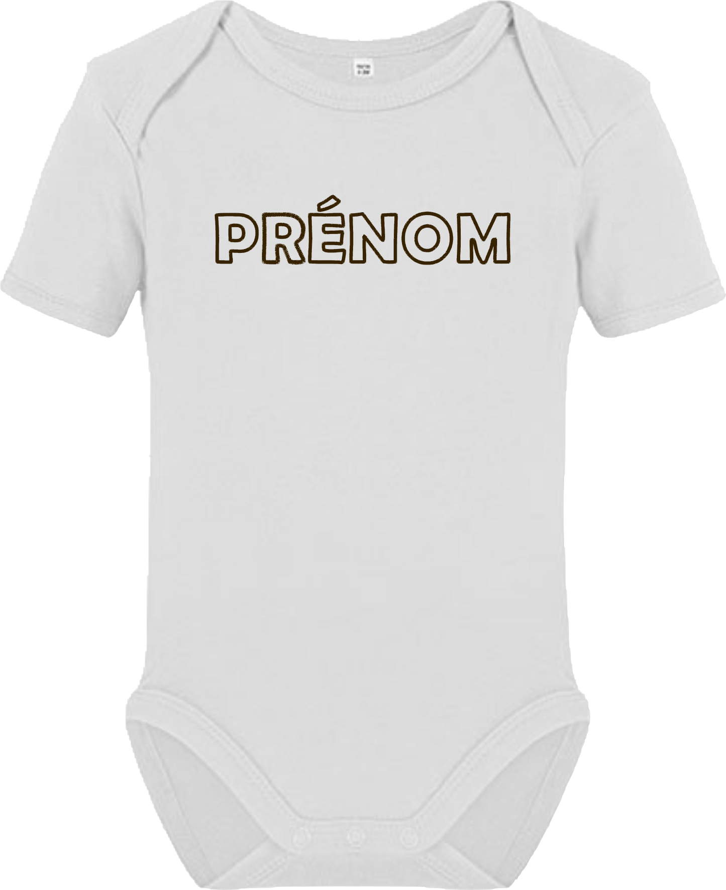 Body avec prénom brodé