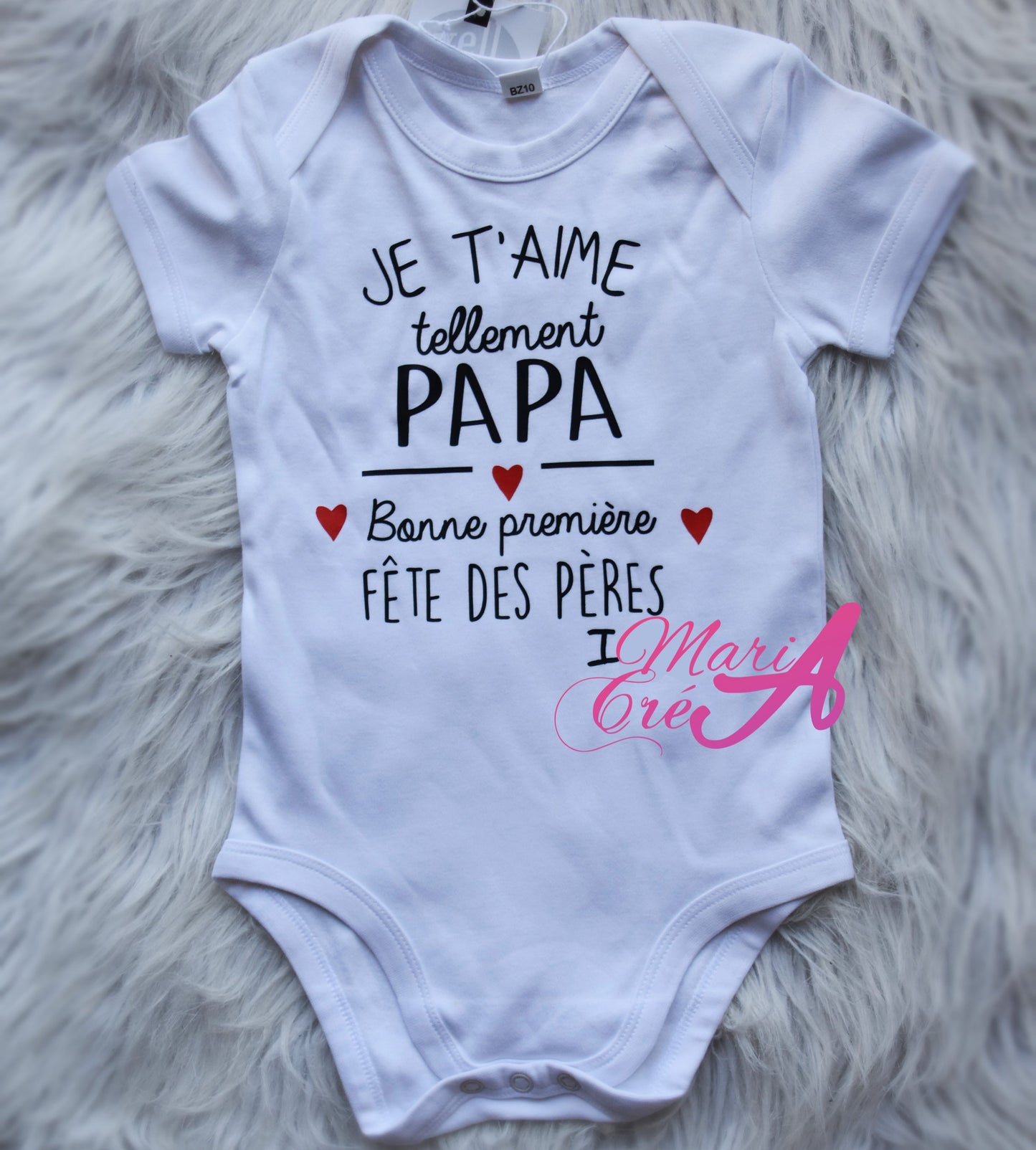 Body "Je t'aime tellement, bonne première fête des pères / des mères"