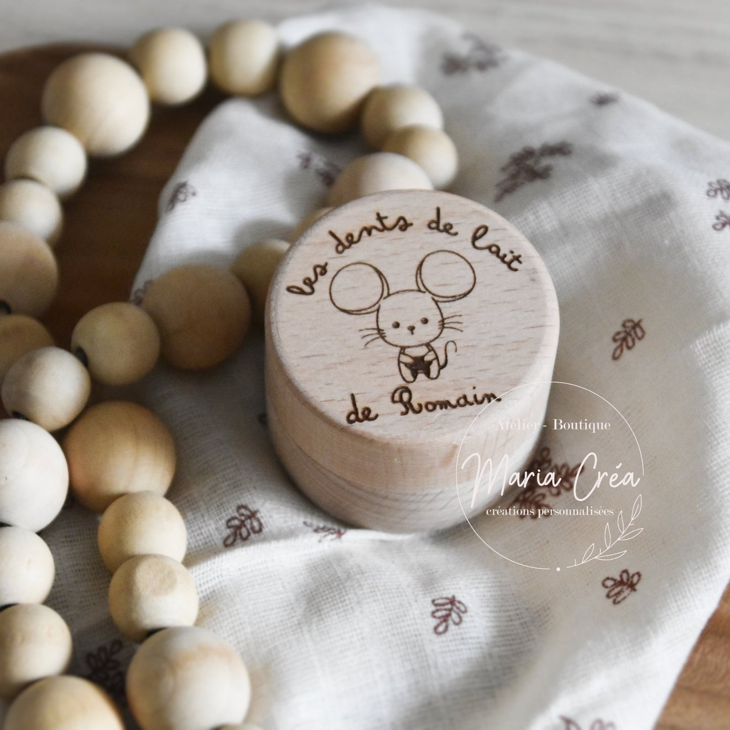 Boite à dent de lait - Petite souris
