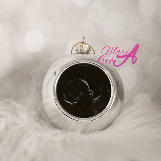 Boule de Noël avec photo