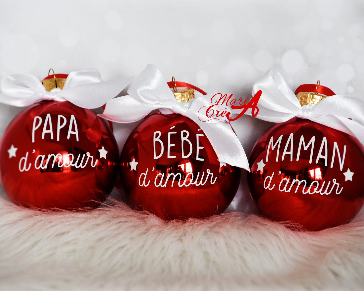 Boule de Noël .... d'amour