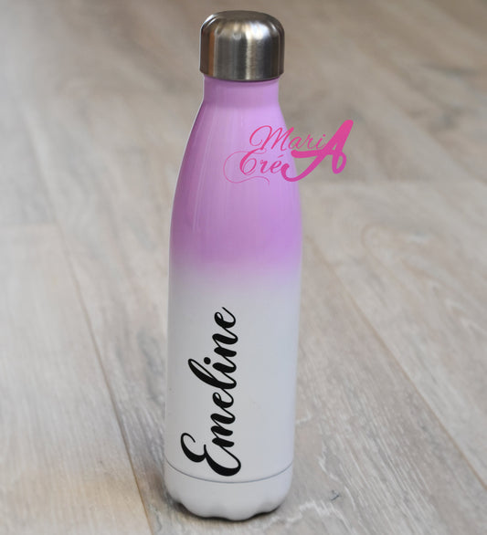 Bouteille isotherme prénom
