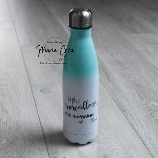 Bouteille isotherme "La plus merveilleuses des ..."