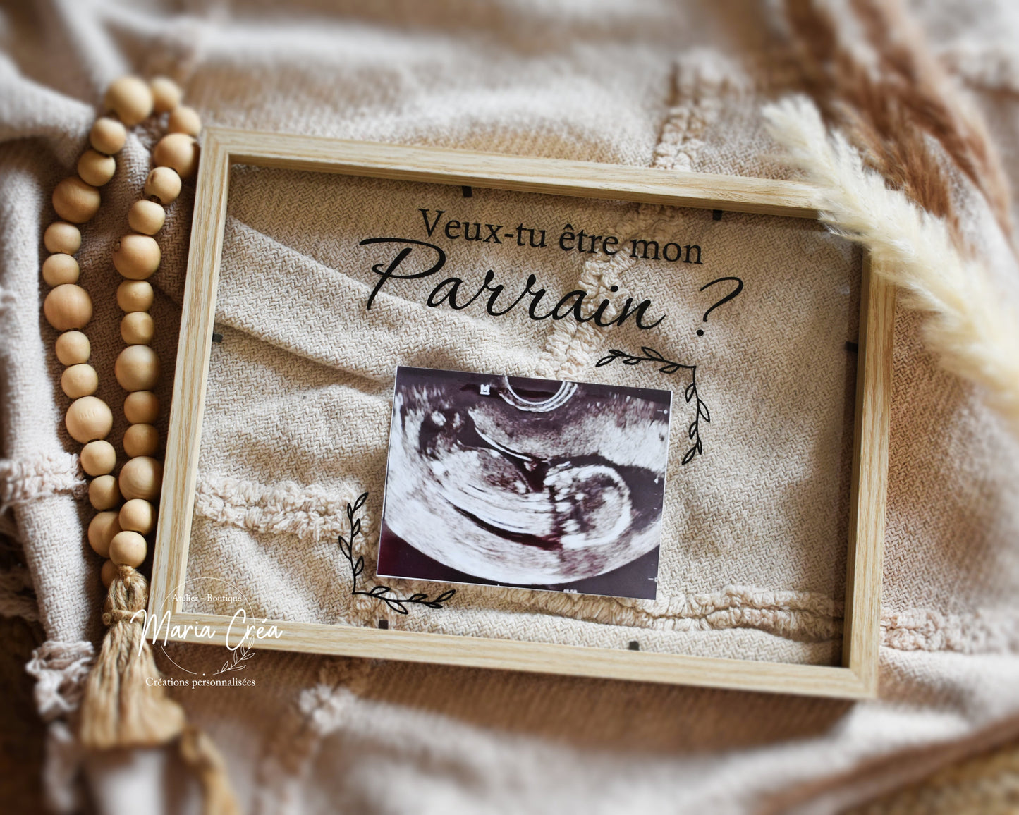 Cadre photo - Demande parrain/marraine