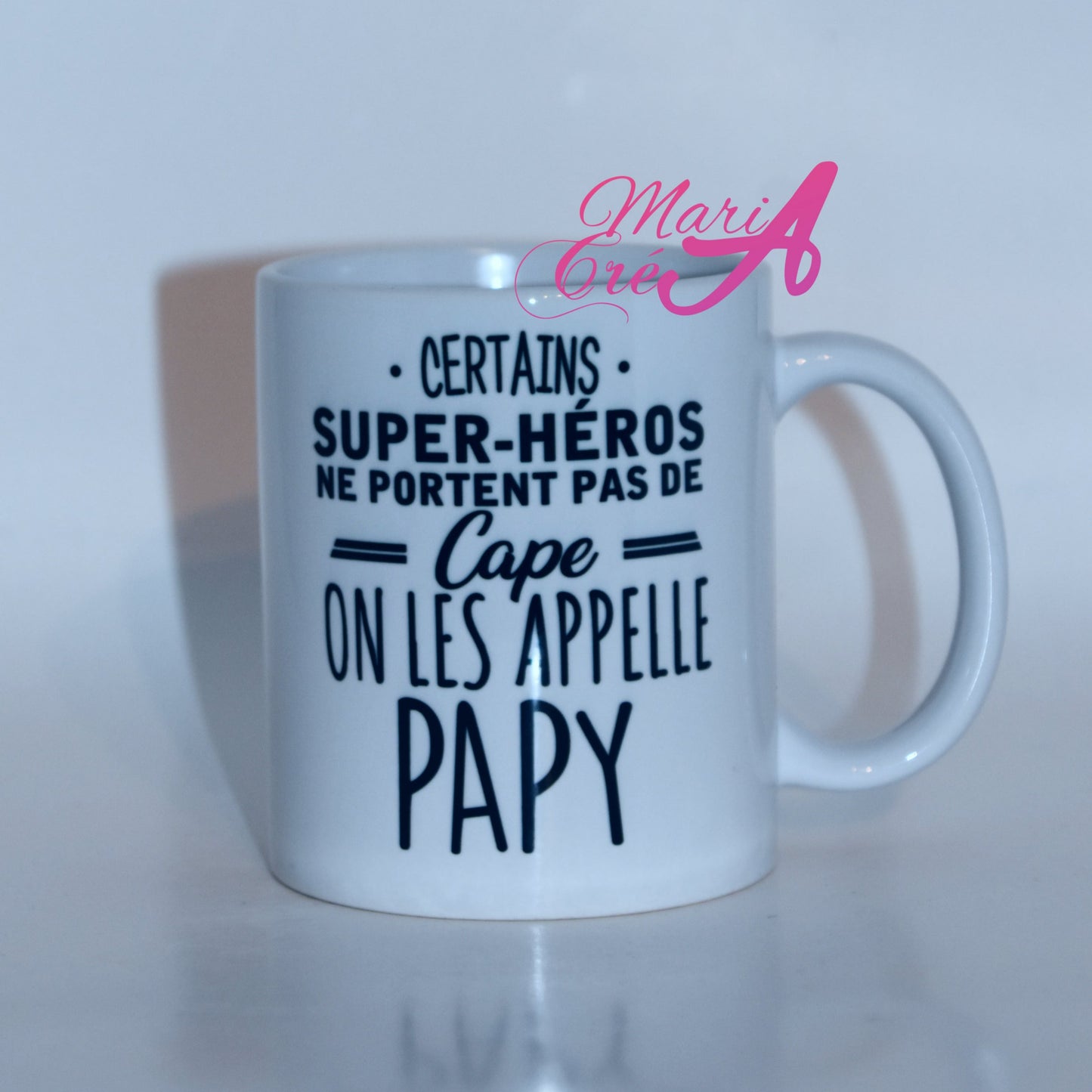 Mug "Certains super héros ne portent pas de cape"