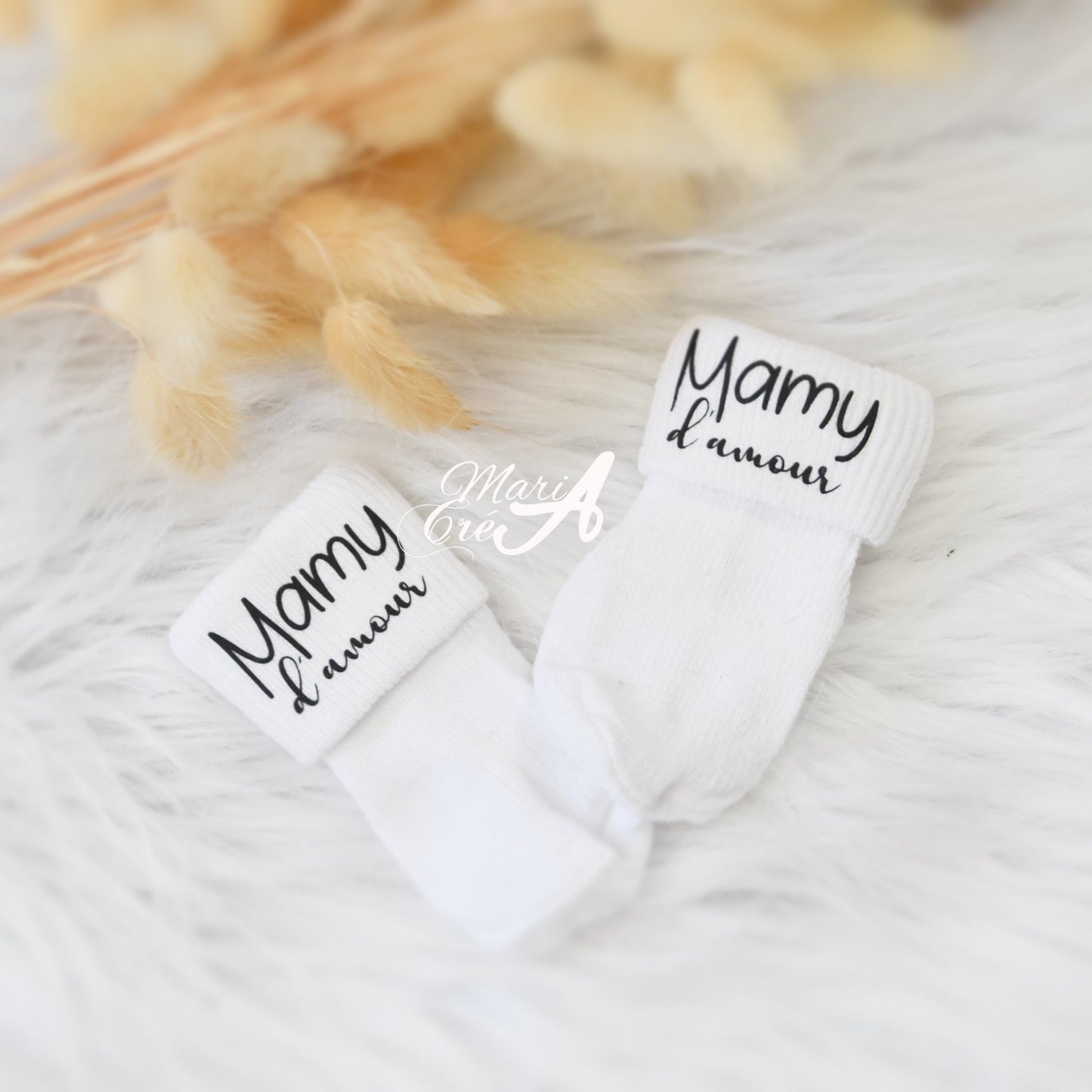 Chaussettes bébé personnalisée