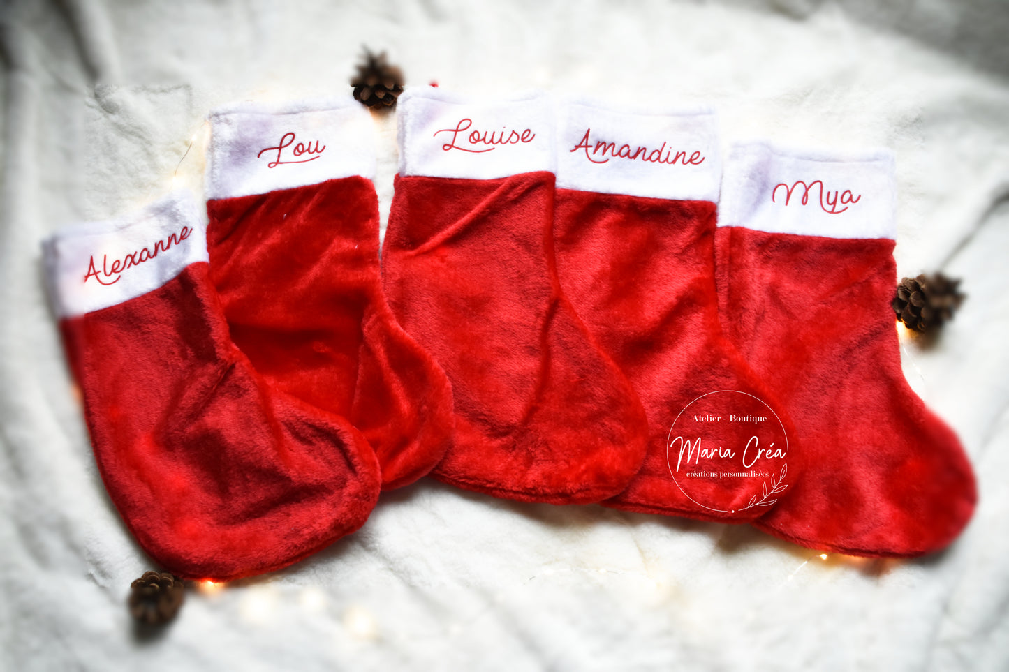 Chaussette de Noël traditionnelle