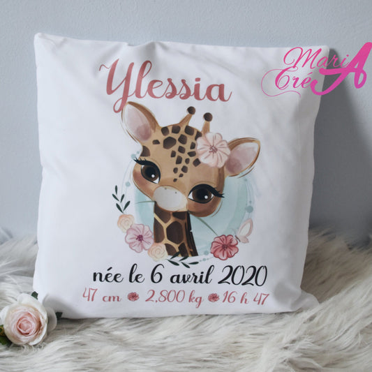 Coussin girafe