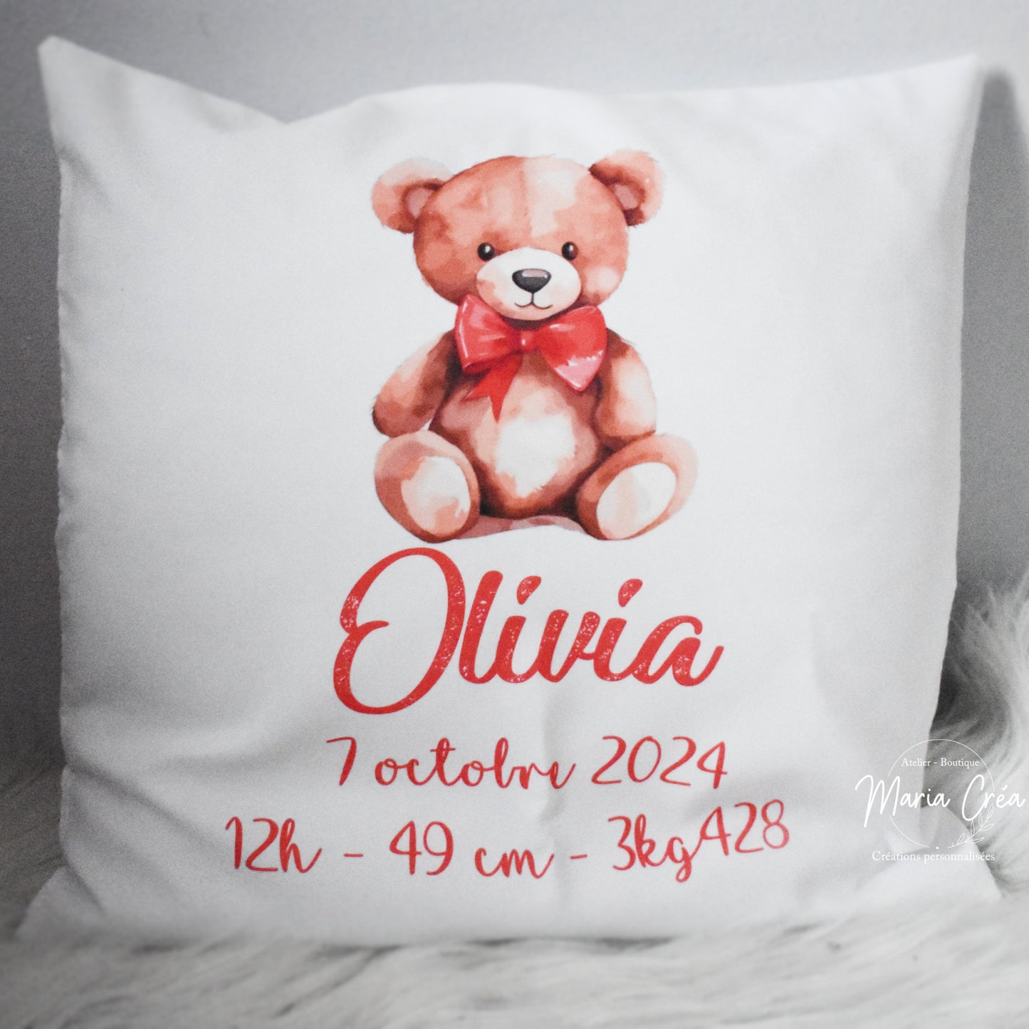 Coussin ourson