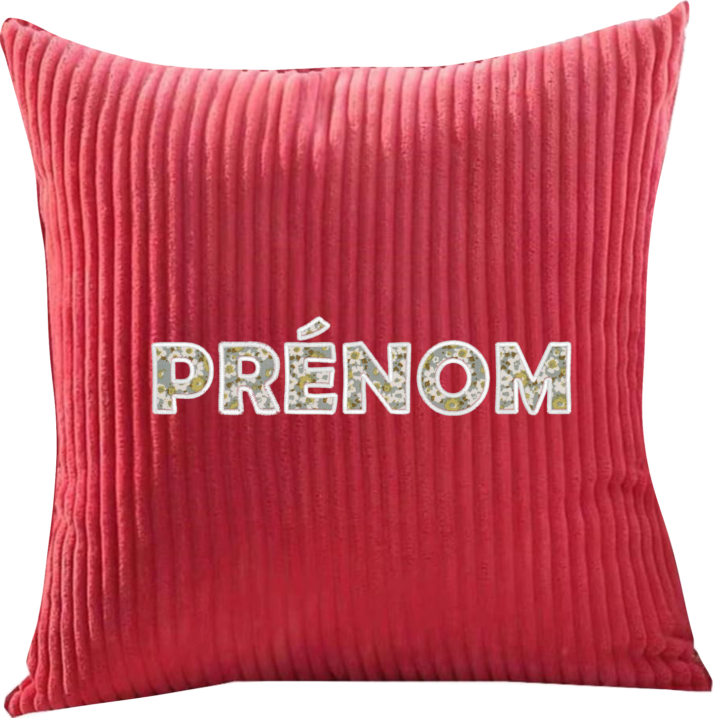 Coussin PRENOM brodé