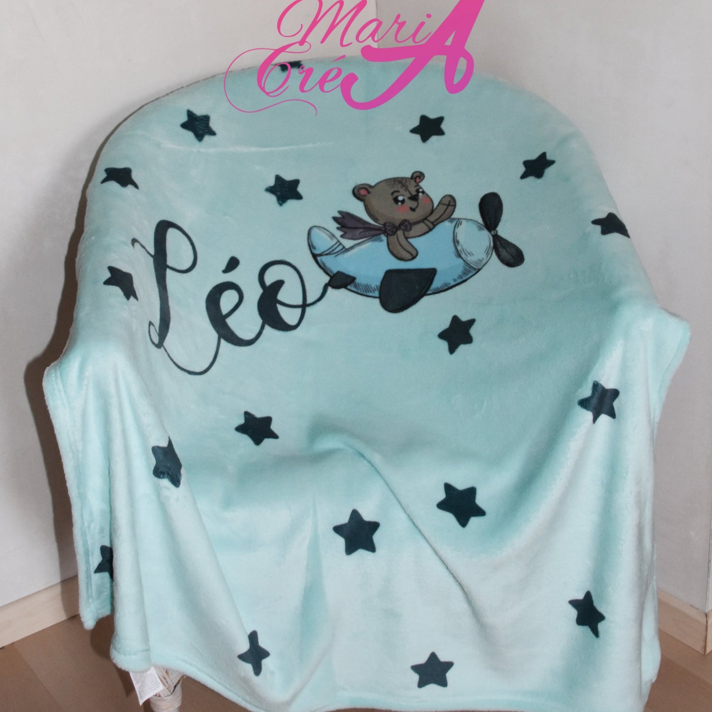 Couverture ourson aviateur