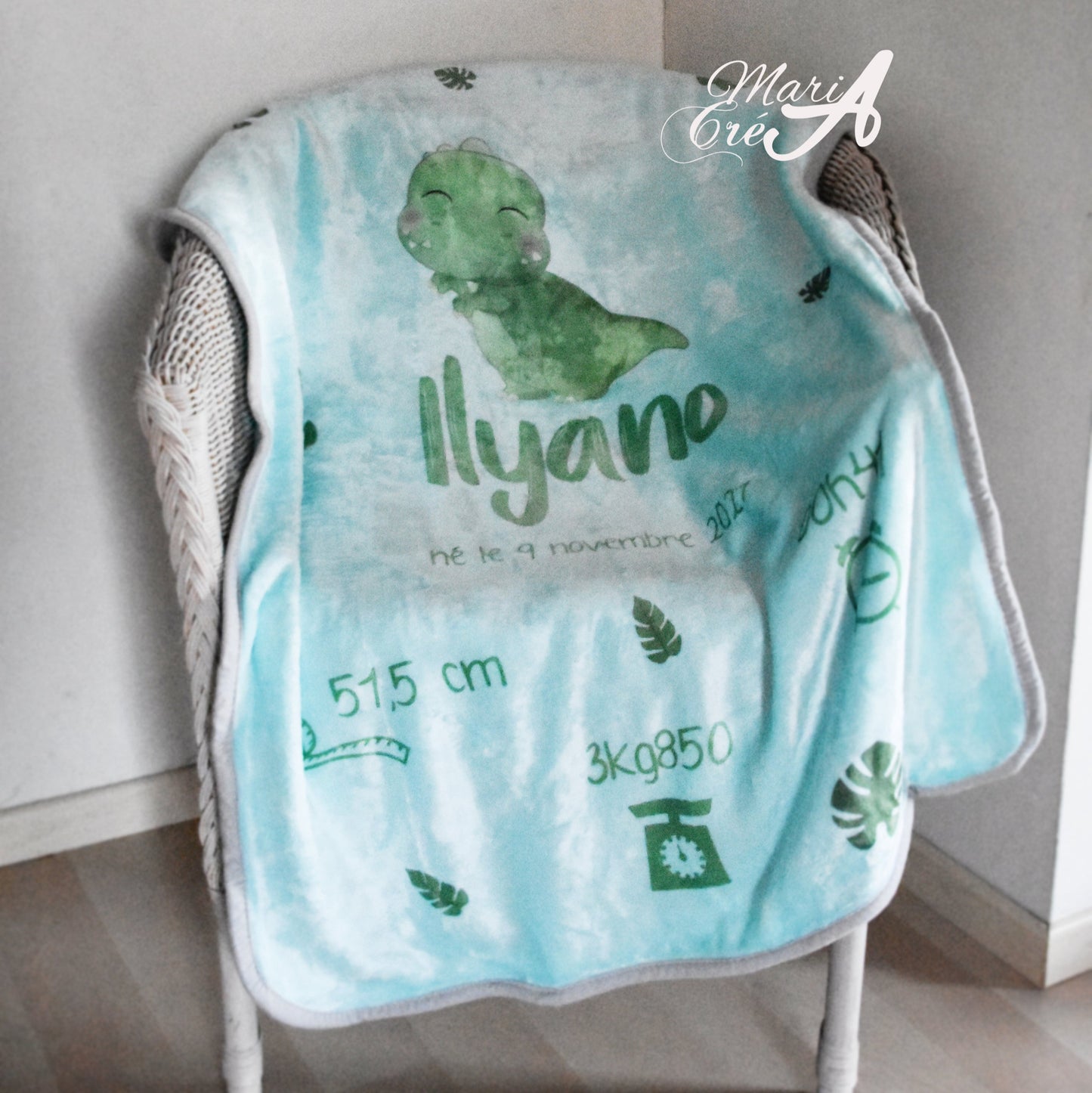 Couverture dinosaure modèle 1