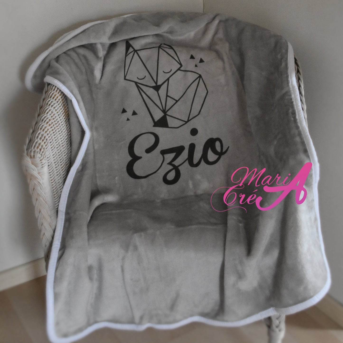 Couverture renard géometrique