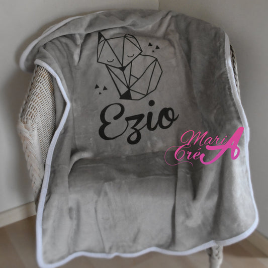 Couverture renard géometrique