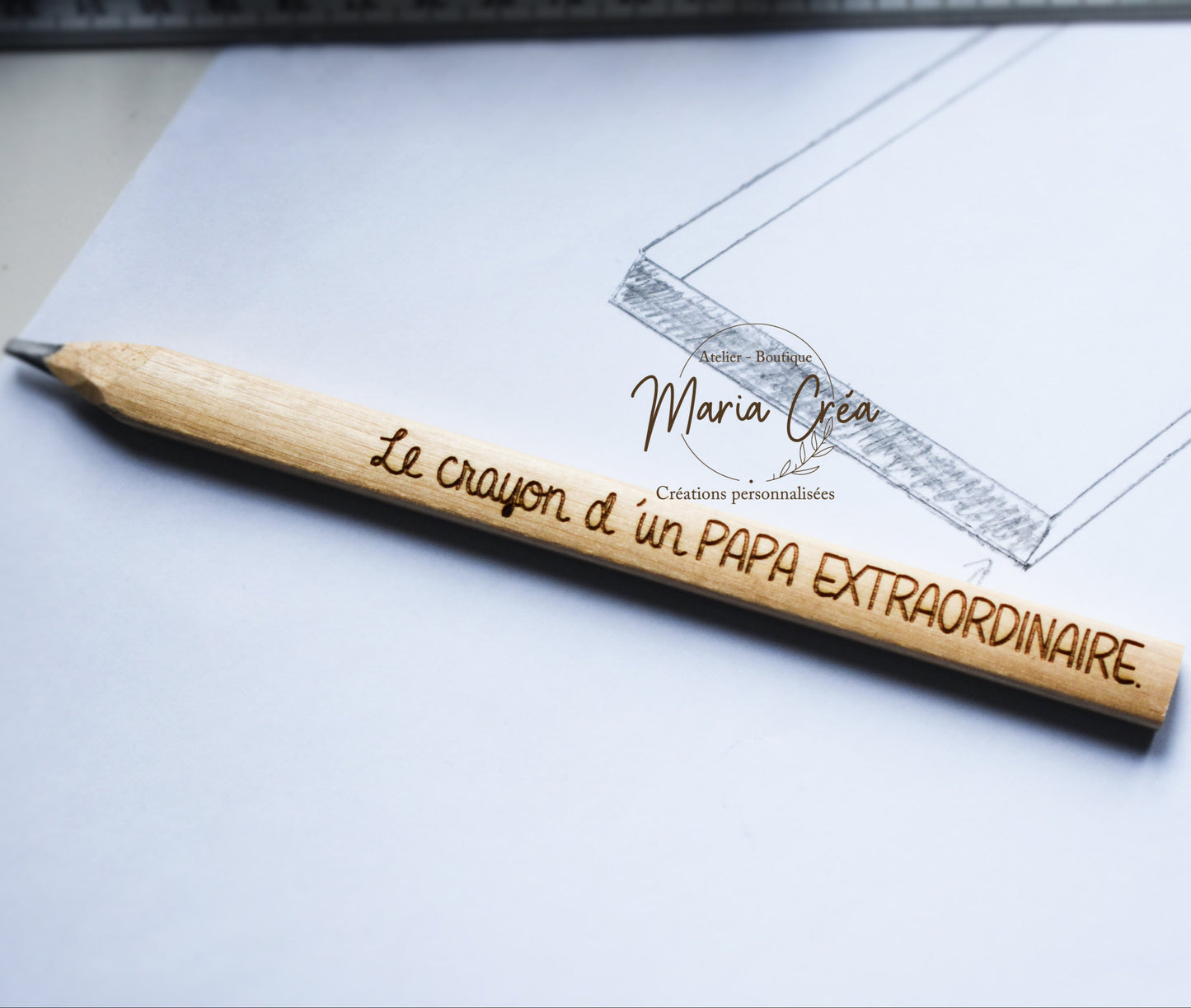 Crayon charpentier Le crayon d'un papa extraordinaire