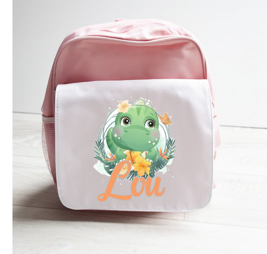 Sac à dos maternelle / Dino fille