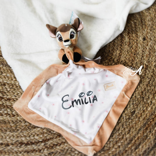 Doudou Bambi personnalisé