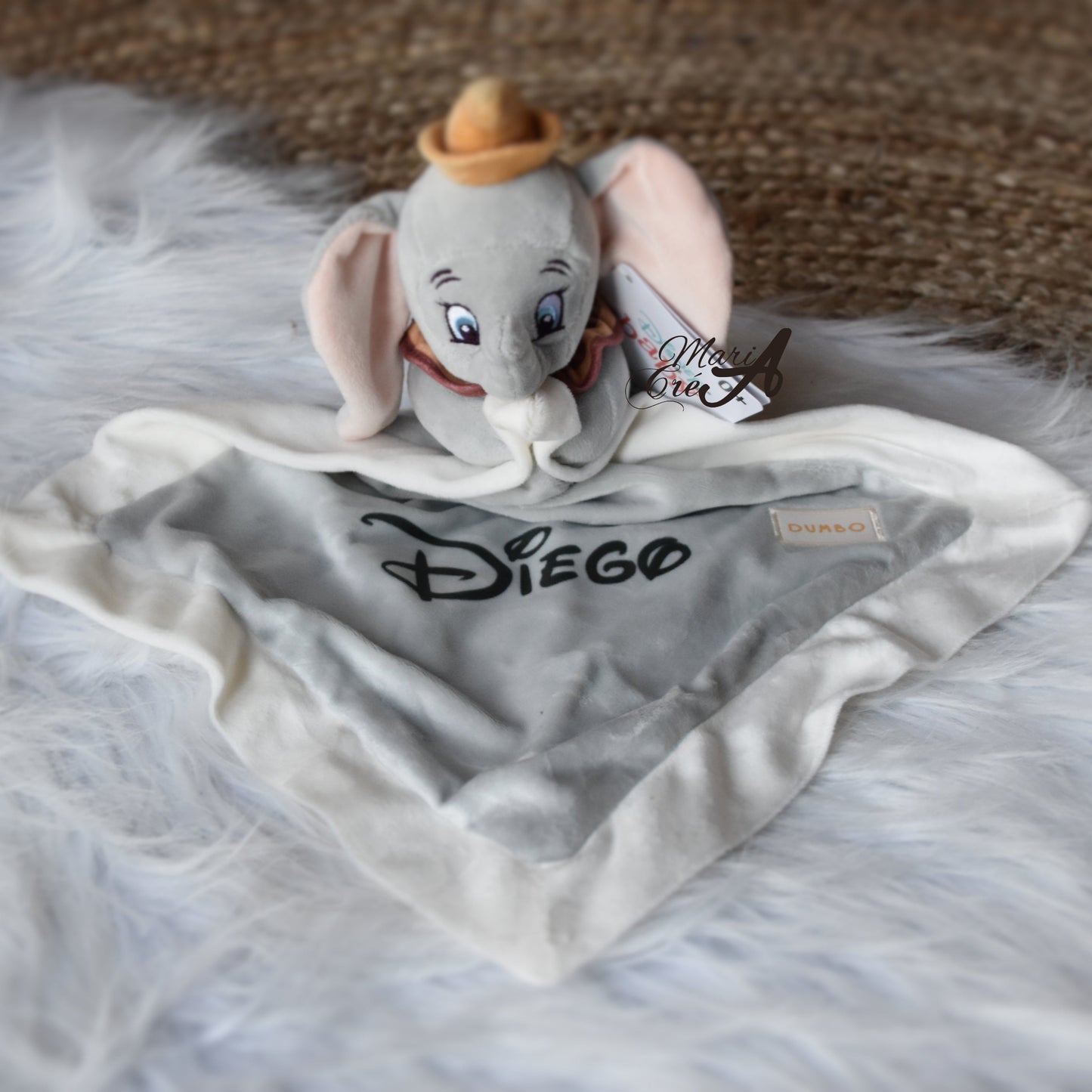 Doudou Dumbo personnalisé