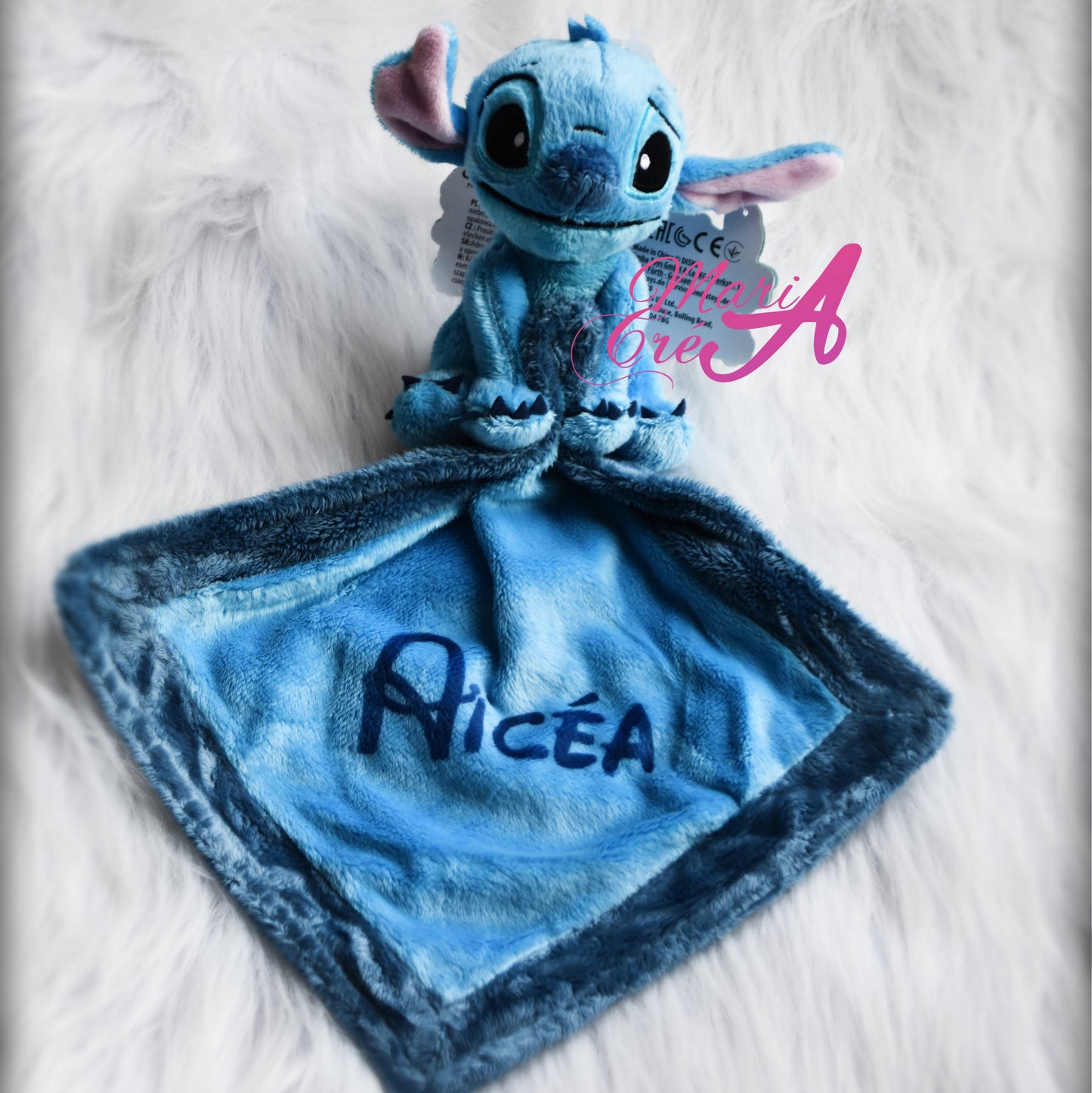 Doudou Stitch personnalisé