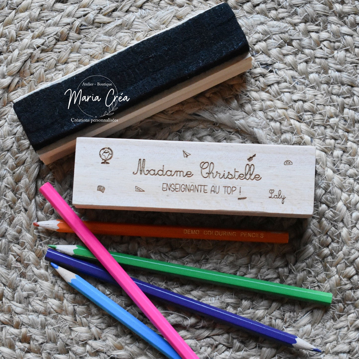 Effaceur tableau Nom - Enseignant/e au TOP