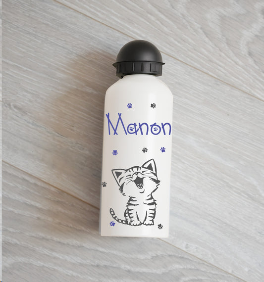 Gourde métal - Chaton