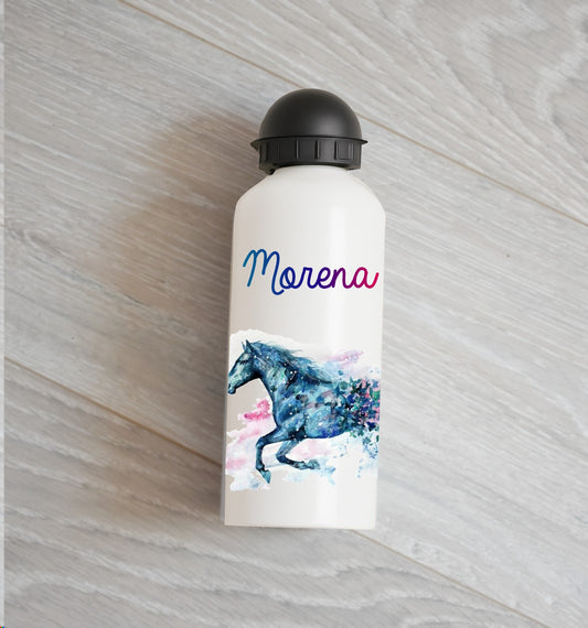 Gourde métal - Cheval