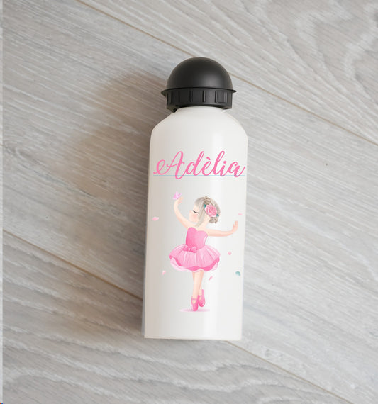 Gourde métal - Danseuse ballerine