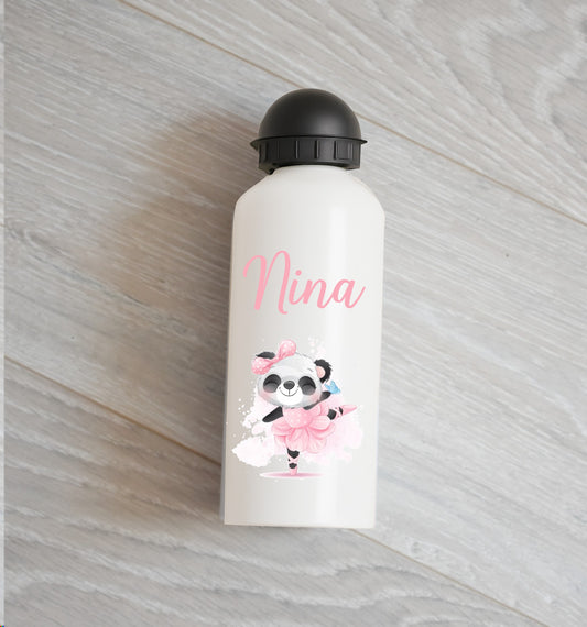 Gourde métal - Panda ballerine